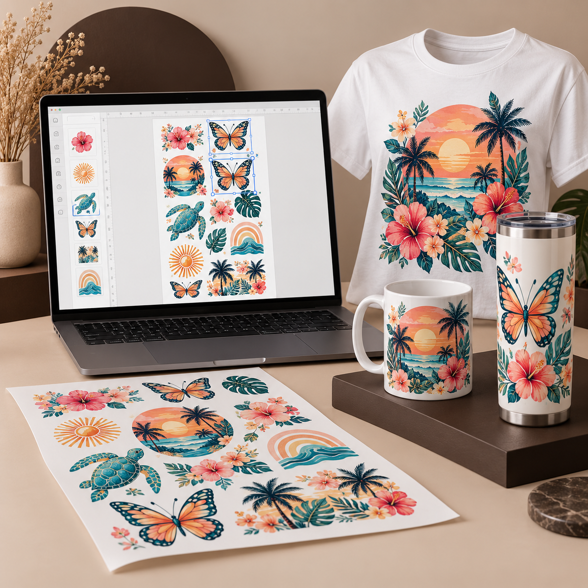 Custom Sublimation Gang Sheet Builder