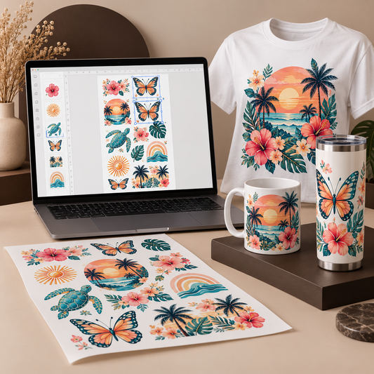 Custom Sublimation Gang Sheet Builder